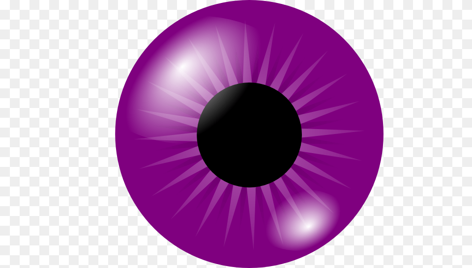 Purple Eye Clip Art, Sphere, Balloon, Disk Free Png Download