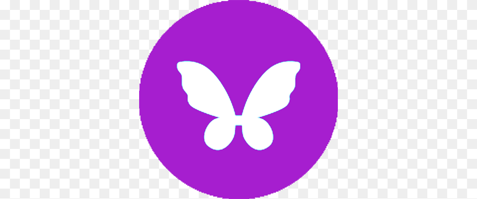 Purple Fairy Butterfly Purple Clipart In Circle, Logo, Animal, Fish, Sea Life Free Transparent Png