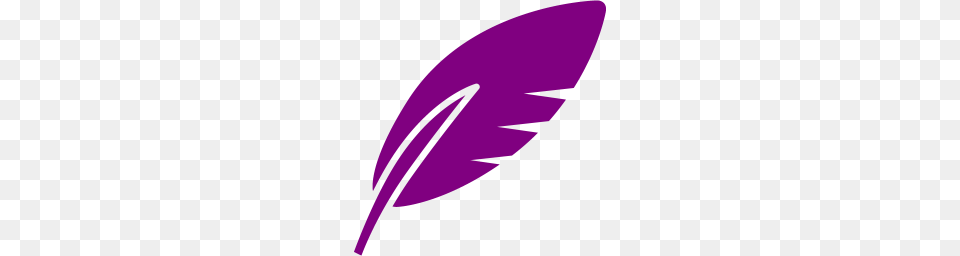 Purple Feather Icon Free Png Download