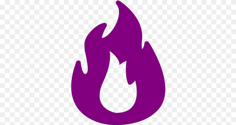 Purple Fire 2 Icon Purple Fire Icons Purple Fire Icon, Symbol, Astronomy, Moon, Nature Png