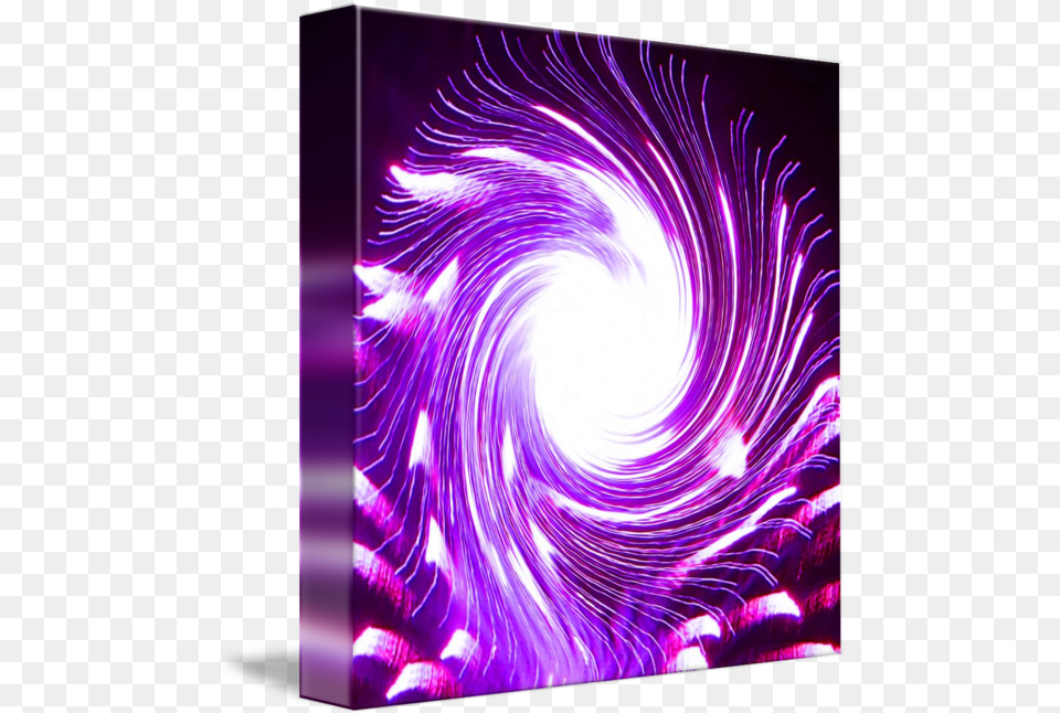 Purple Fire Art Peacock Feather By Sr Smith Vortex, Lighting, Light, Pattern, Accessories Free Png