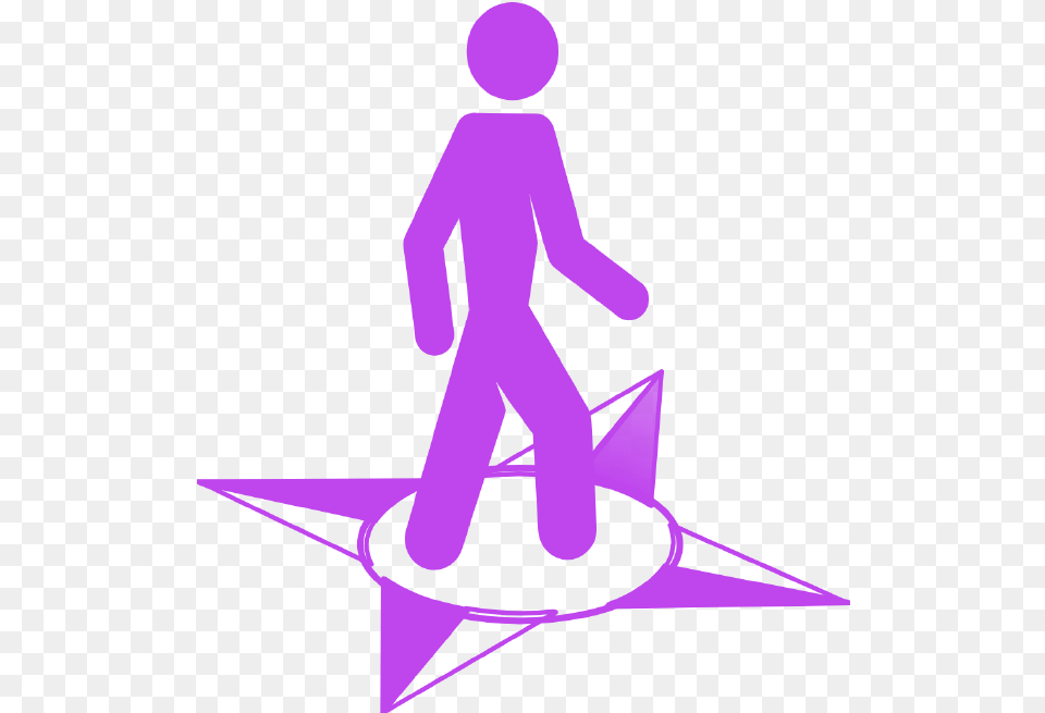 Purple Fire Clip Art, Symbol, Person Free Transparent Png