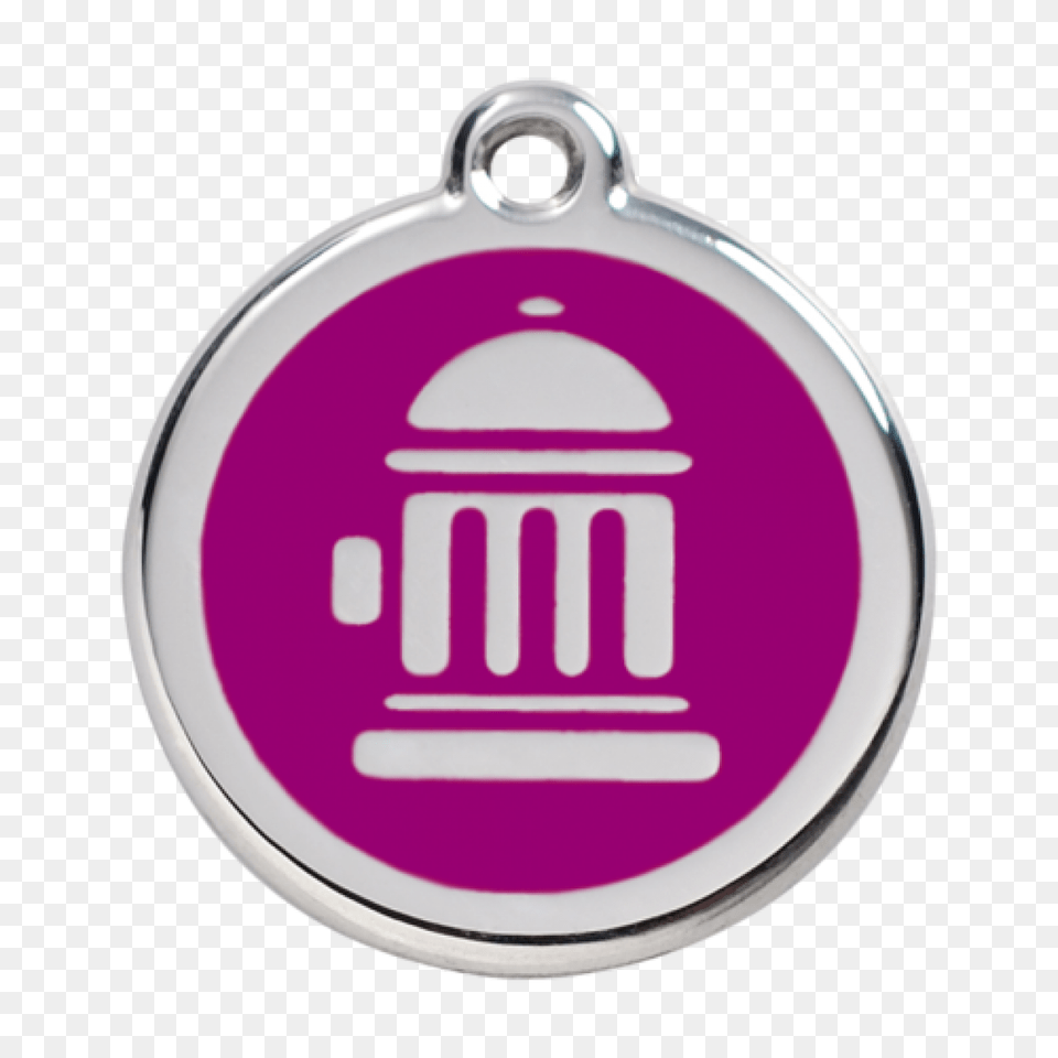 Purple Fire Hydrant Pet Tag, Accessories, Plate, Badge, Logo Png Image