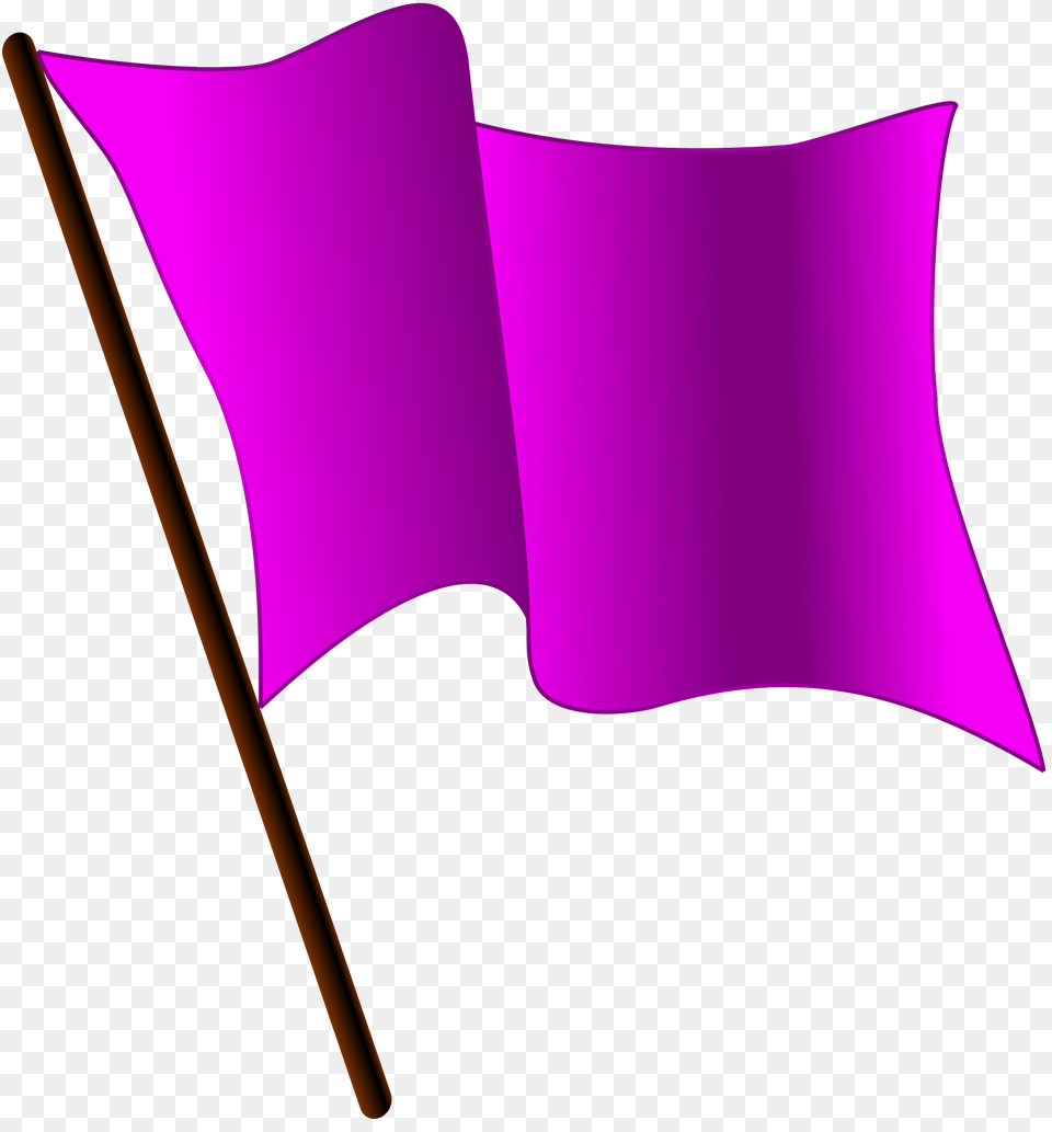 Purple Flag Waving, Cushion, Home Decor Free Png