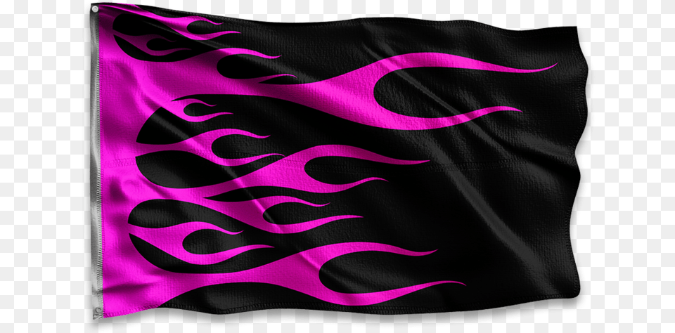 Purple Flames Race Flag Vertical, Clothing, Swimwear, Person, Home Decor Free Transparent Png
