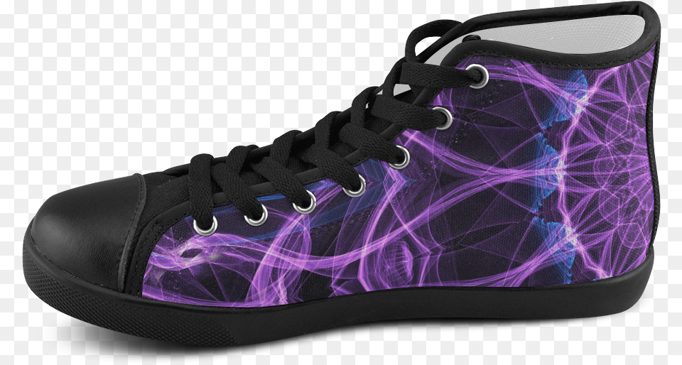 Purple Flames Round Toe, Clothing, Footwear, Shoe, Sneaker Free Transparent Png