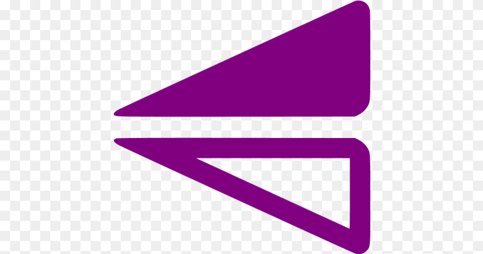Purple Flip Vertical Icon Purple Flip Vertical Icons Vertical, Triangle, Arrow, Arrowhead, Weapon Free Transparent Png