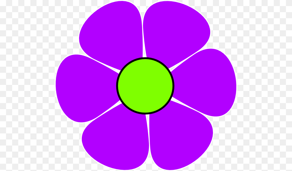 Purple Flower 2 Clip Art Flowers Clip Art Purple, Anemone, Plant, Ball, Sport Free Png Download