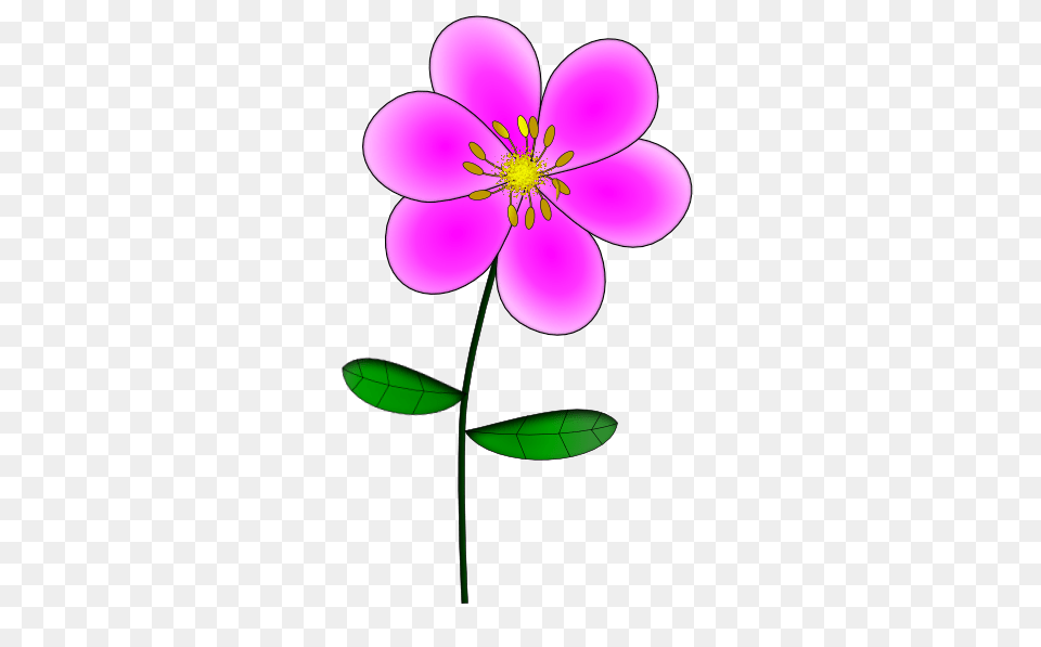 Purple Flower Clip Art, Anemone, Anther, Geranium, Petal Free Transparent Png