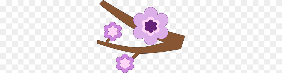 Purple Flower Clip Art Border, Accessories, Hair Slide, Plant Png