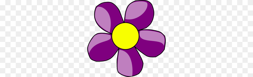 Purple Flower Clipart, Anemone, Daisy, Plant, Petal Free Transparent Png