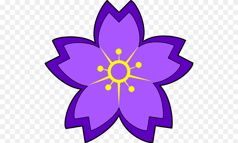 Purple Flower Clipart, Plant, Art, Graphics, Floral Design Free Transparent Png