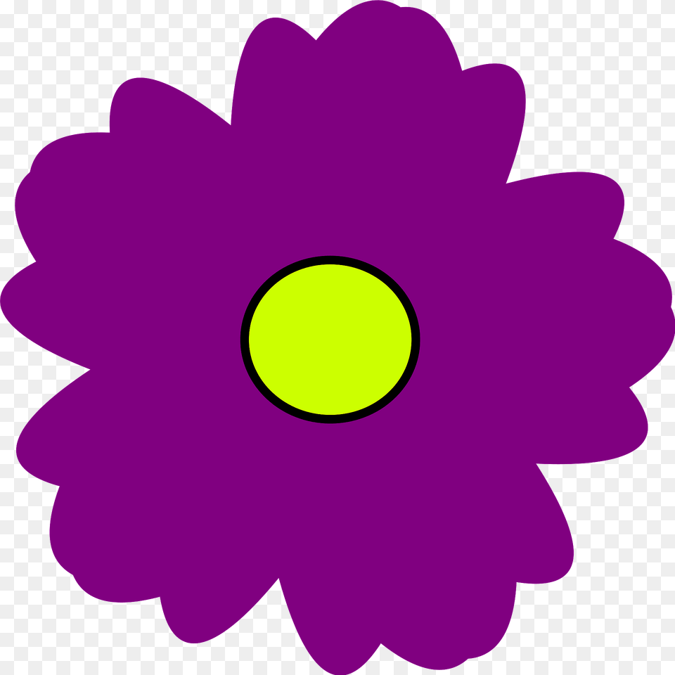 Purple Flower Clipart, Anemone, Daisy, Plant, Petal Png