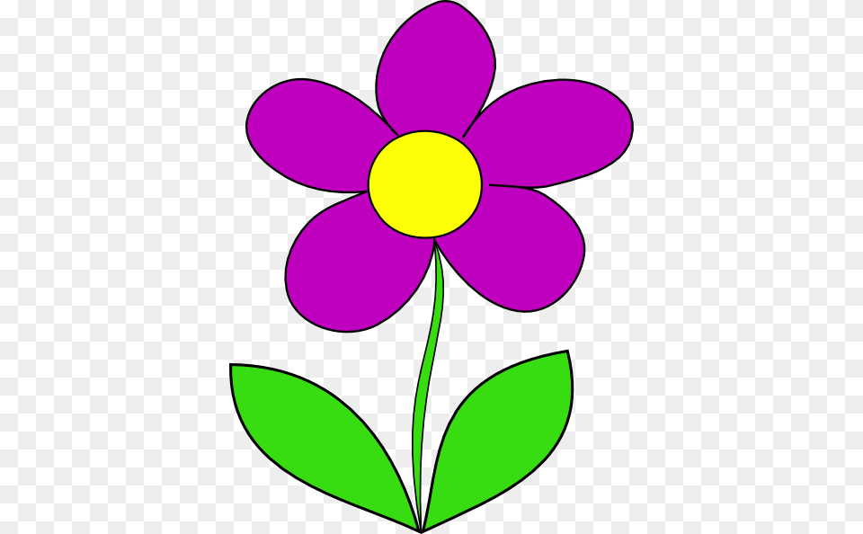 Purple Flower Clipart Tiny Flower, Anemone, Daisy, Petal, Plant Png Image