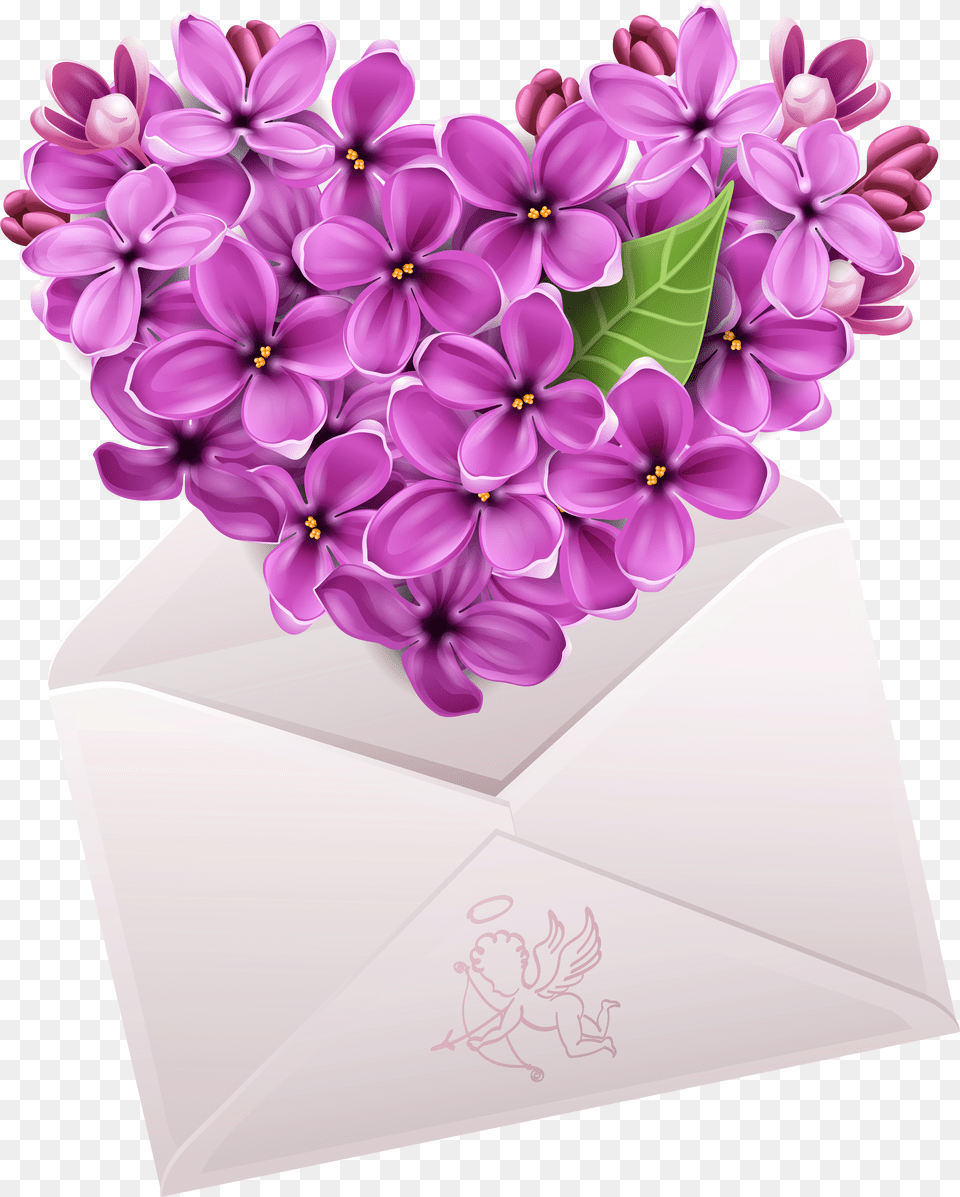 Purple Flower Clipart Valentine Flower Cuore Di Anna Buon Pomeriggio Free Transparent Png