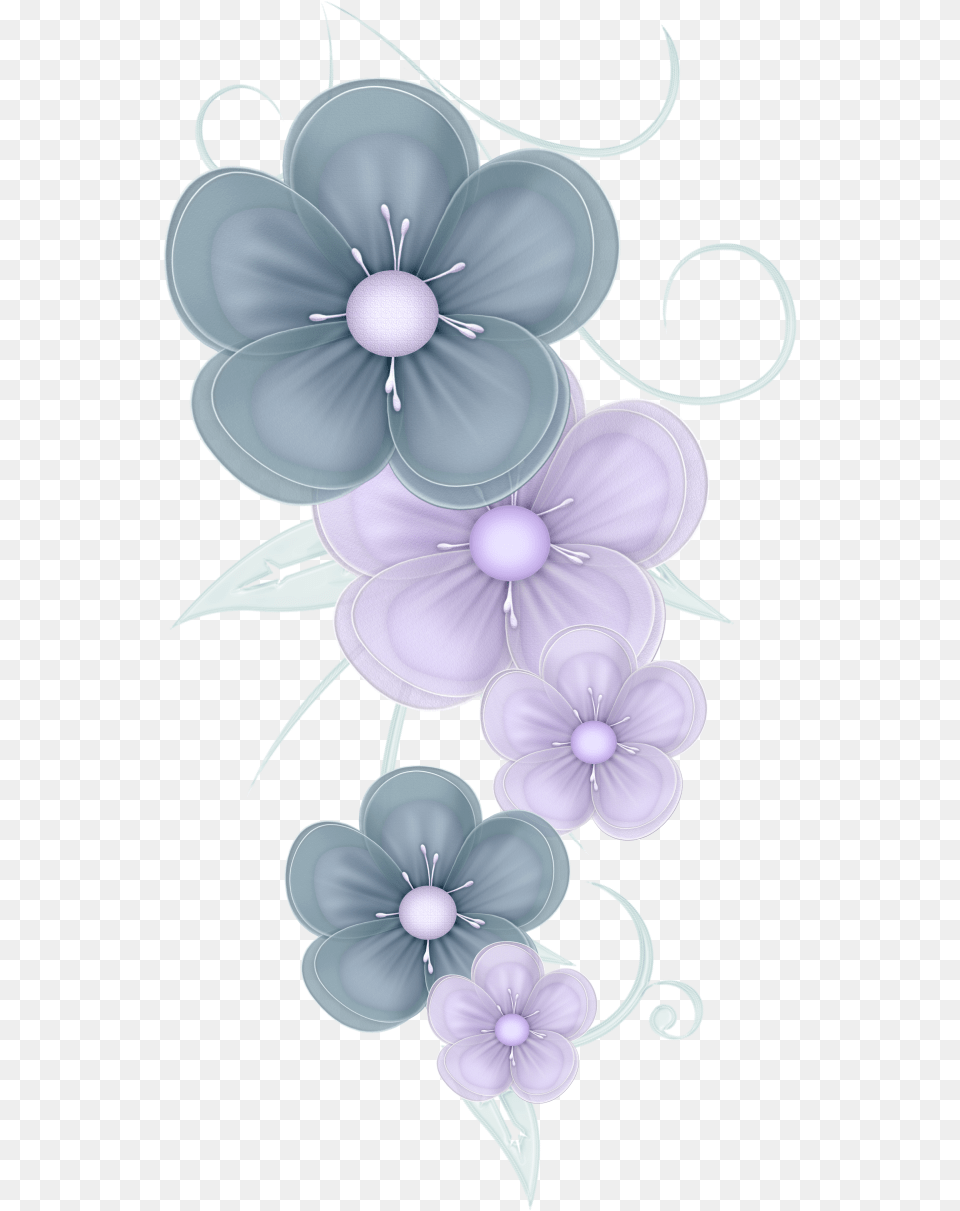 Purple Flower Cute, Art, Floral Design, Graphics, Pattern Free Png