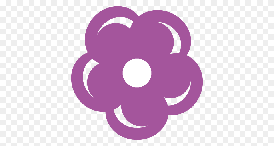 Purple Flower Icon Free Transparent Png