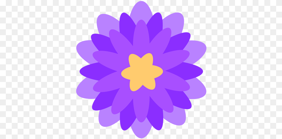 Purple Flower Thin Petals Flat Transparent U0026 Svg Flor Roxa Desenho, Dahlia, Daisy, Plant Png Image