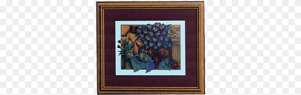 Purple Flowers Amp Sofa Picture Picture Frame, Art, Painting, Food, Fruit Png