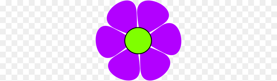 Purple Flowers Clipart, Anemone, Plant, Flower, Daisy Free Png