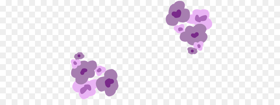 Purple Flowers Illustration, Flower, Plant, Petal Free Png