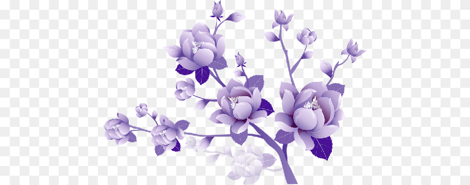 Purple Flowers Purple Wildflowers Flower Clipart Purple Flowers Clip Art, Plant, Graphics, Floral Design, Pattern Png Image