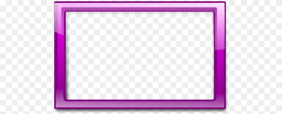 Purple Frame Clip Arts, White Board, Electronics, Screen, Computer Free Png