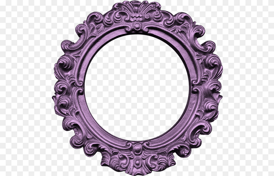 Purple Frame Edit Frames Vippng Heart Mirror Frame, Oval, Photography Png Image