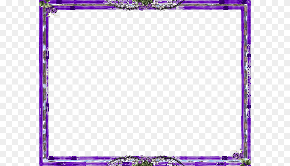 Purple Frame Transparent Background Picture Frame, Blackboard Png Image