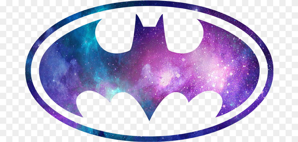 Purple Galaxy, Logo, Symbol, Batman Logo, Disk Png Image