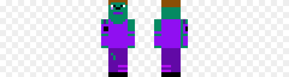 Purple Ghoul Trooper Minecraft Skin Free Png Download