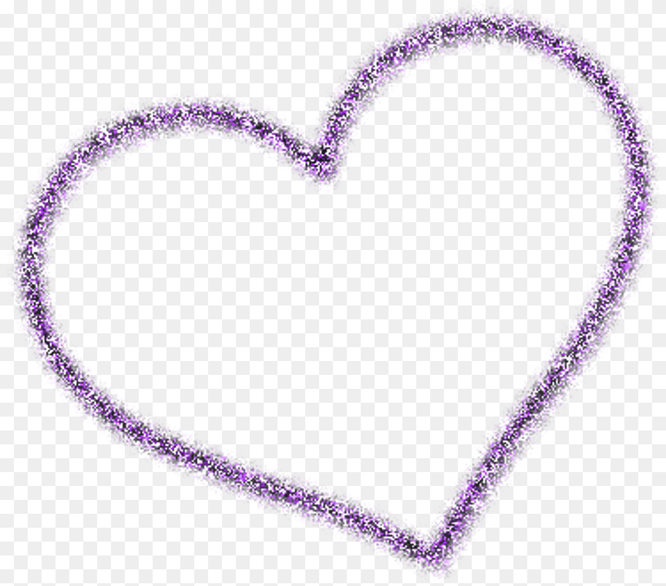 Purple Glitter By Carlyflower Sparkle Glitter Heart Free Png