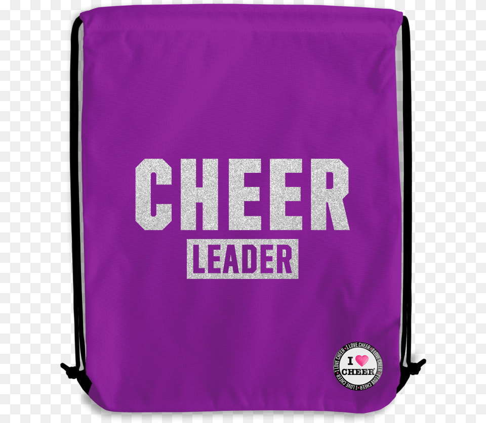 Purple Glitter Cheer Backpack Bag, Cushion, Home Decor, Tote Bag Free Transparent Png