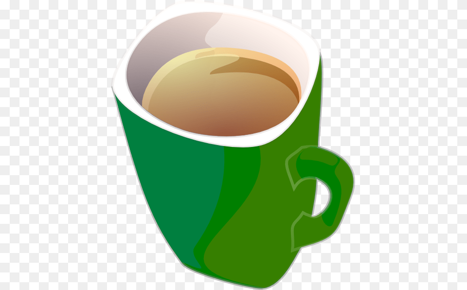 Purple Green Coffee Tea Mug Clip Art, Cup, Beverage, Coffee Cup Free Transparent Png
