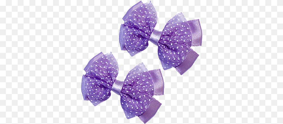 Purple Hair Clips With Bow Satin, Accessories, Formal Wear, Tie, Bow Tie Free Transparent Png