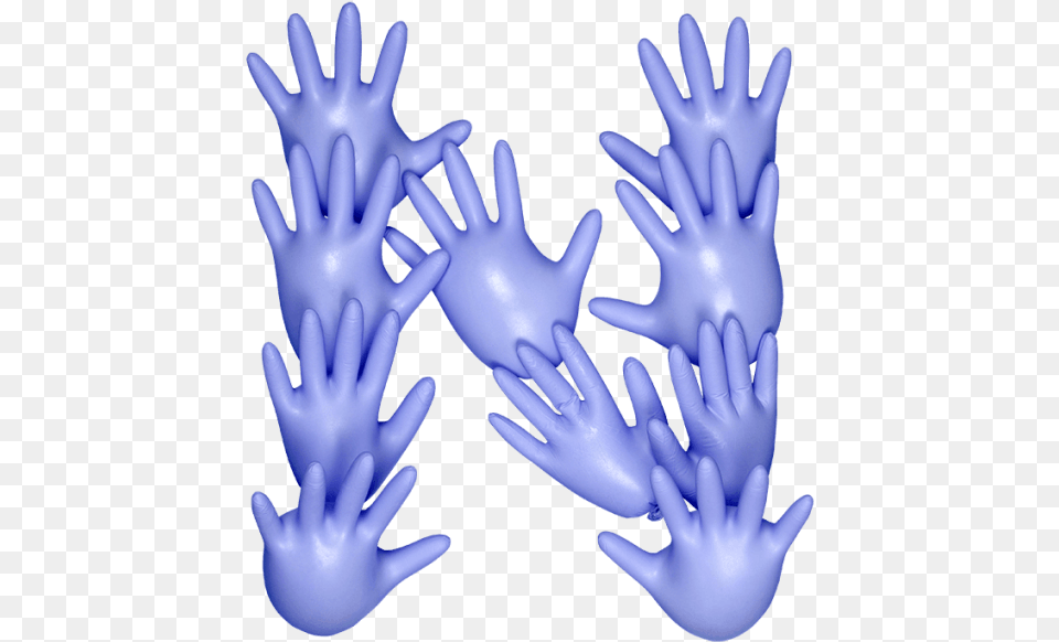 Purple Hands Font Art, Clothing, Glove, Baby, Person Free Png