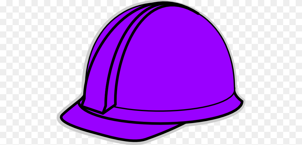 Purple Hard Hat Clip Art, Baseball Cap, Cap, Clothing, Hardhat Free Transparent Png