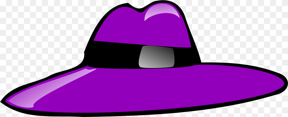 Purple Hat, Clothing, Lighting Free Transparent Png