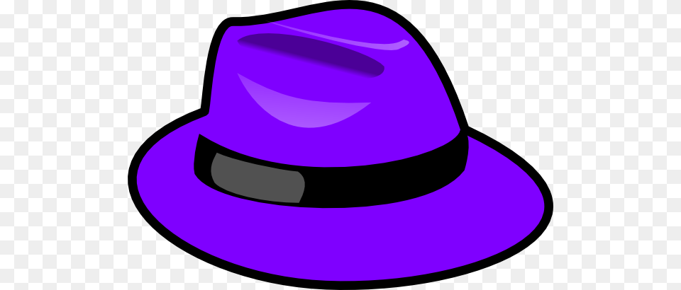 Purple Hat Clip Art At Clker Com Vector Clip Art Online Six Thinking Hats Red, Clothing, Sun Hat, Hardhat, Helmet Png