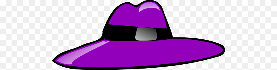 Purple Hat Clip Art Vector, Clothing, Sun Hat, Appliance, Blow Dryer Free Png