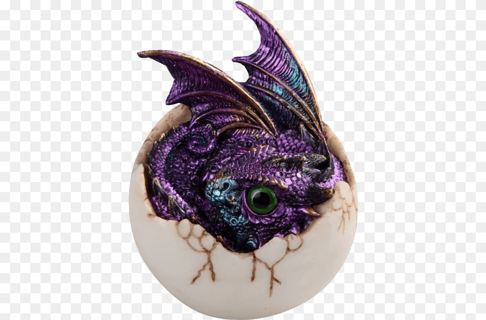 Purple Hatching Wyrmling Statue Dragon Egg, Adult, Female, Person, Woman Png