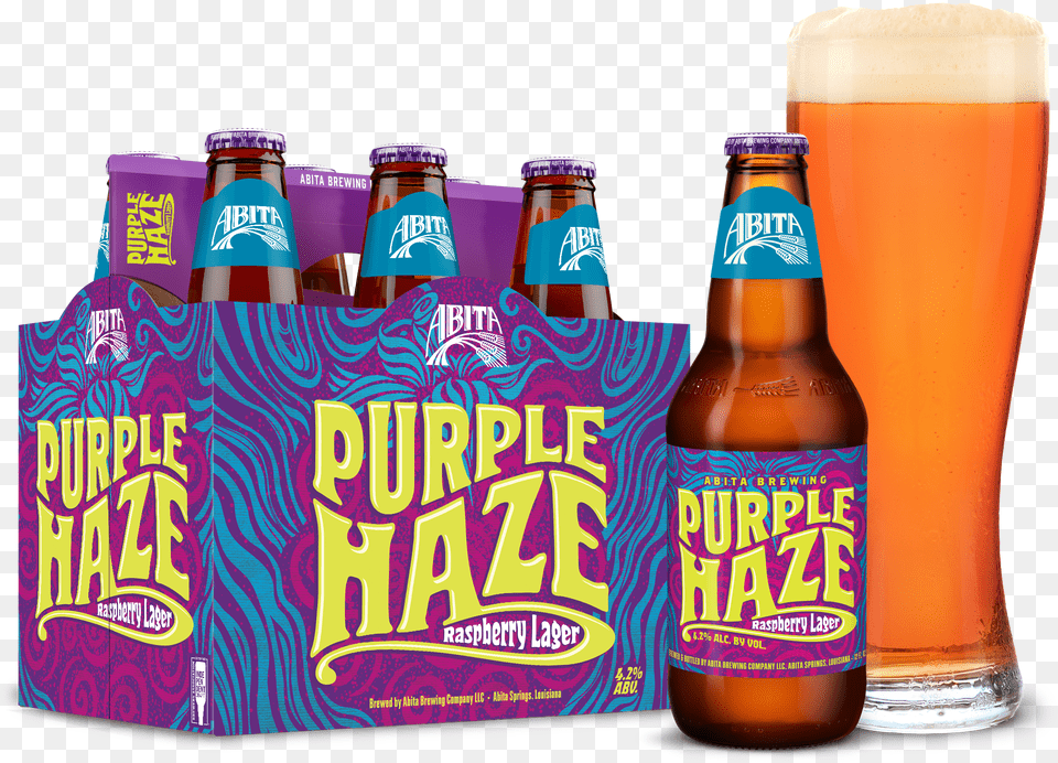 Purple Haze Abita Beer Abita Purple Haze, Alcohol, Beer Bottle, Beverage, Bottle Png
