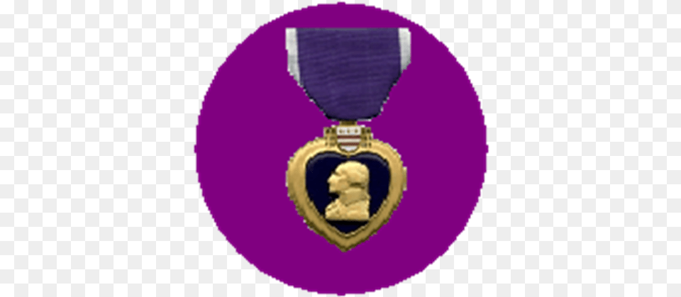 Purple Heart Award Roblox, Gold, Trophy, Gold Medal, Accessories Png Image