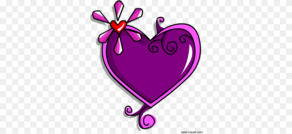 Purple Heart Clip Art Image Clip Art, Balloon Free Png Download