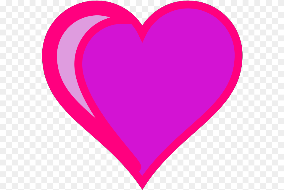 Purple Heart Clip Art Violet Heart Cartoon, Balloon Free Png