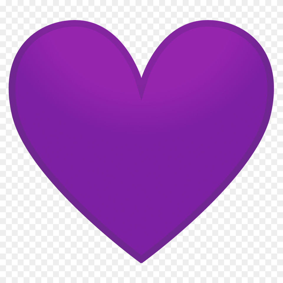 Purple Heart Emoji Clipart, Balloon Free Transparent Png