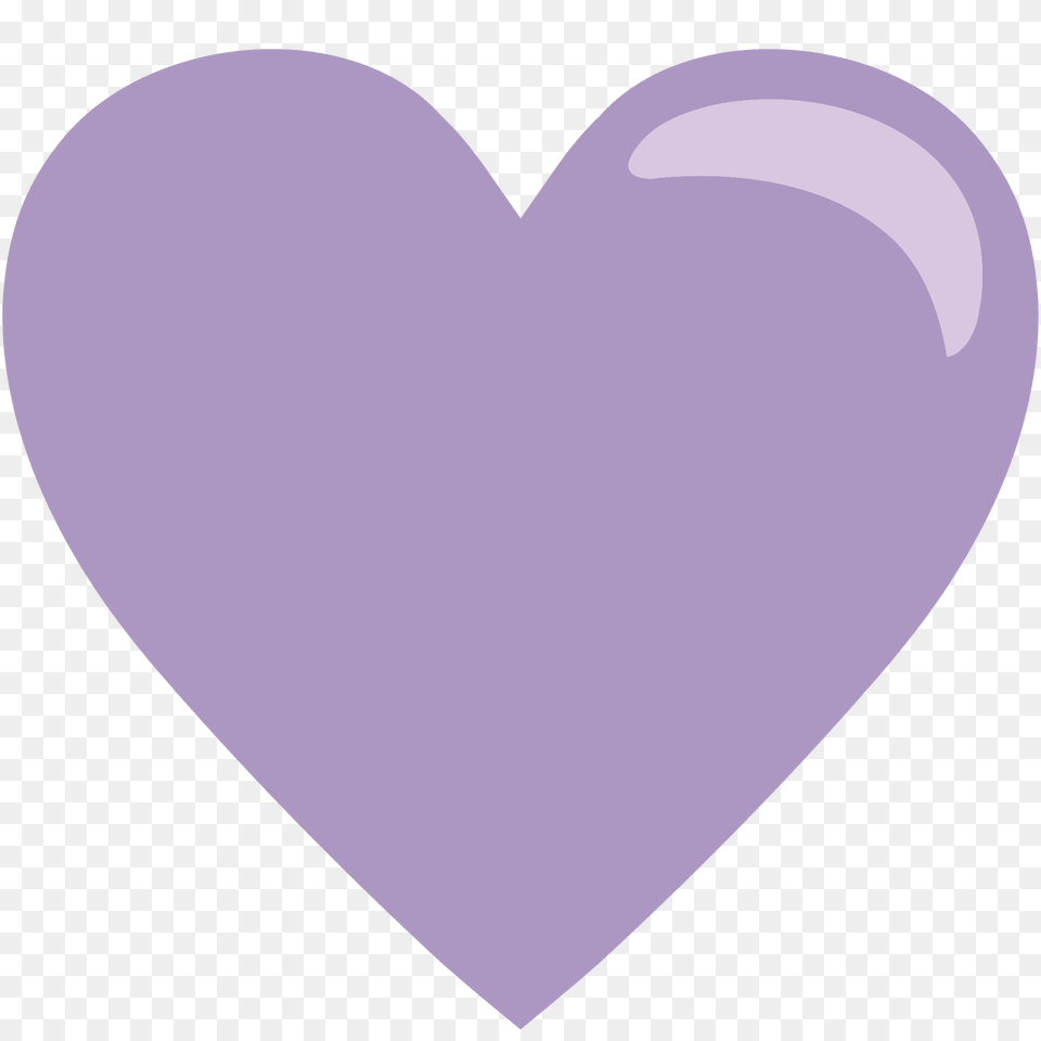 Purple Heart Emoji Clipart Free Png