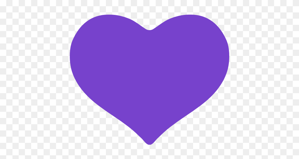 Purple Heart Emoji Facebook, Balloon Free Png