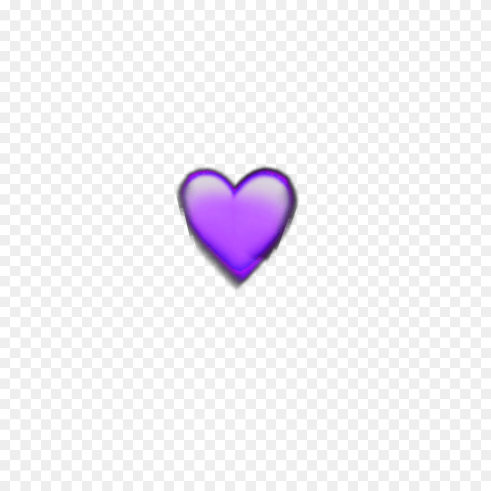 Purple Heart Emoji Iphone Sticker Random Remixit, Symbol Free Png Download