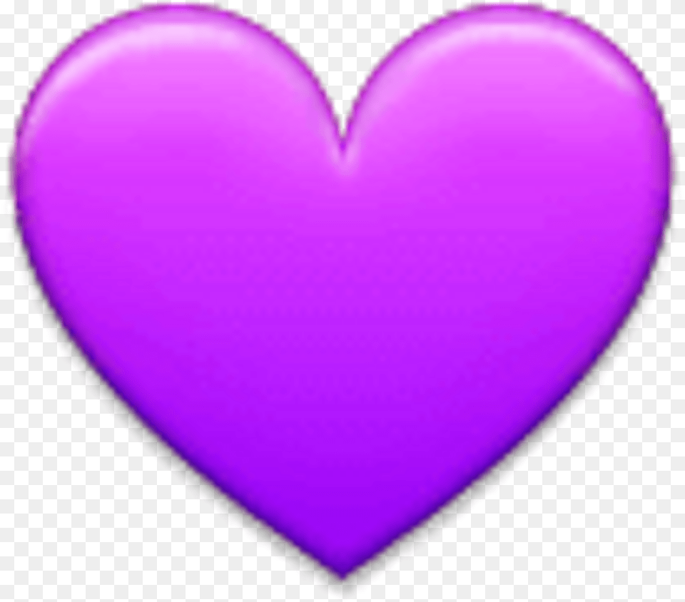 Purple Heart Emoji Purple Heart No Background, Balloon Free Transparent Png